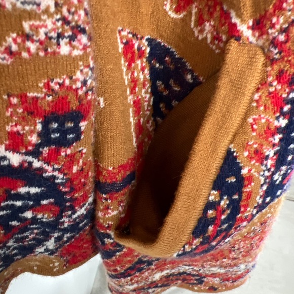 MOTH by Anthropologie Intarsia Blazer Cardigan Sweater - Picture 8 of 12